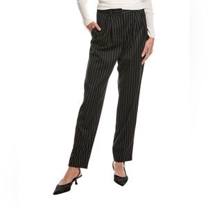 Iro Paris Black Pinstripe Women's Pants